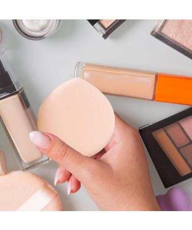 2 Pcs Super Soft Foundation Sponges - Quick Makeup Application for Liquid and Powder Products - Buy Online on GoSupps.com