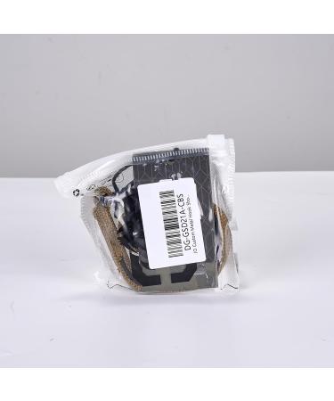 Oneigris 30cm Bolt Short Guide Dog Leash - Durable Reflective Nylon Tiger Tooth Metal Clip Soft Upholstery for Medium & Large Dogs - Brown - Buy Online on GoSupps.com