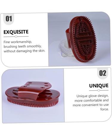 LIFKOME 3Pcs Multifunctional Hair Washing Brush With Massage Function For Improved Blood Circulation Comfortable Bathing Experience Glove Design Soft Firm Scalp - Buy Online on GoSupps.com