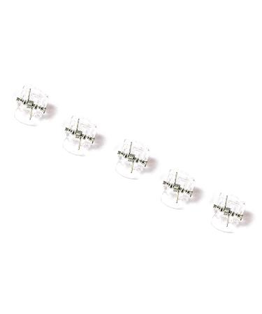 Buy 25 Mini Transparent Hair Clips for Girls & Women | Orchid Clips - Perfect for All Hairstyles - Buy Online on GoSupps.com