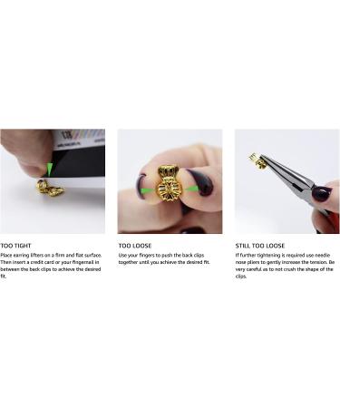 ANCHORA Original Magic Earring Backs - Earring Lifters for Heavy & Droopy Ears | Earlobe Secure Clear Miracle - BAX - Buy Online on GoSupps.com