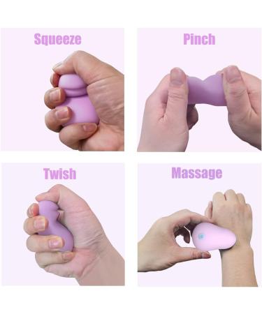 Vibrating Squeeze Ball for Hand Exercisers and Wrist Relaxation - Pink - Buy Online on GoSupps.com