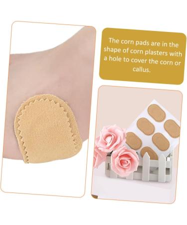 Gatuida 20 Sheets Anti-wear Corn Stickers Toe Corn Cushions Abrasion Proof Cushion Foam Pads Corn Toe Pads Oval Corn Pads Corn Removal for Toes Cotton Corn Kernels Self-Adhesive - Buy Online on GoSupps.com