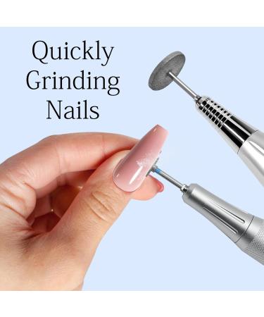 Professional Sanding Disc Nail Drill Bits Diamond Carbide Polishers for Manicure & Pedicure | Home Salon & DIY Callus Removal - Buy Online on GoSupps.com