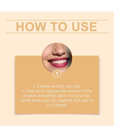  Hengxuan Moisturizing lip balm with strawberry scent nourishing and non-sticky lip care for dry and chapped lips for soft supple and full lips (4) - Buy Online on GoSupps.com