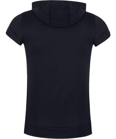 Lomon Men's Tank Top - Sleeveless Muscle Shirt & Fitness Hoodie with Cell Phone Pockets - Black XL | International Shipping Available - Buy Online on GoSupps.com