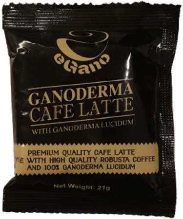 3 Boxes eGano Premium Ganoderma Cafe Latte Instant Coffee with Ganoderma Lucidum Extract (21g x 20 Sachets / box) - Buy Online on GoSupps.com