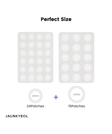 Spot Calming Hydrocolloid Stickers - Thin Fit Face Patch for Skin Trouble - 10mm & 12mm - 39 Count (3 Pack - Buy Online on GoSupps.com