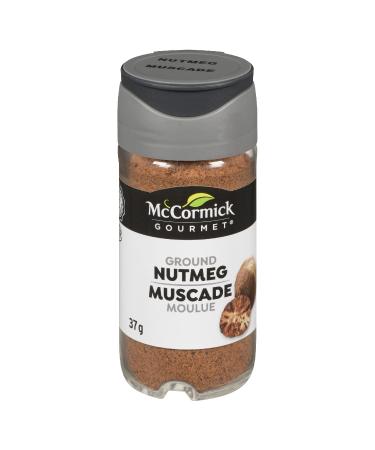 McCormick Gourmet (MCCO3) New Bottle Premium Quality Natural Herbs & Spices Ground Nutmeg 37g