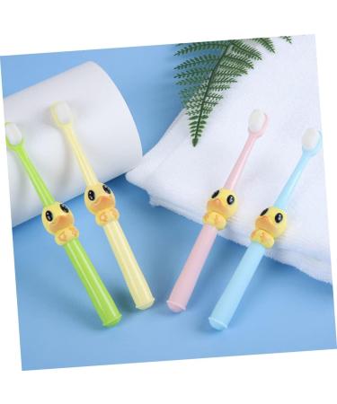 Beaupretty 4-Piece Cartoon Baby Toothbrush Set | Soft Bristles for Kids & Toddlers | Manual Travel Toothbrush for Sensitive Teeth - Buy Online on GoSupps.com