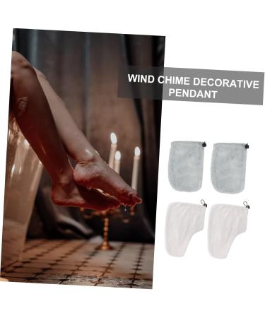 minkissy 4 Pairs Gloves disposable booties heated mittens accessories paraffin wax booties wax foot cover paraffin glove paraffin glove paraffin accessories Spa sock - Buy Online on GoSupps.com