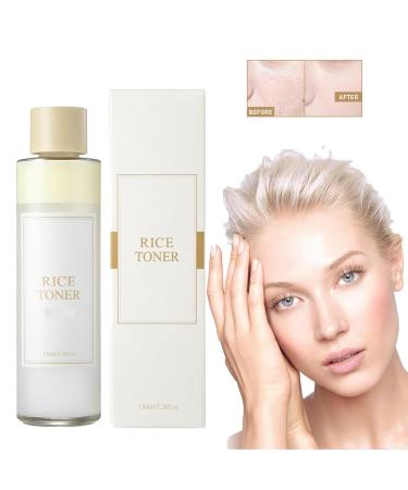 Pemarlis 150ml Rice Toner Facial Toner Rice Toner Facial Toner Natural Moisturiser Glow Essence Long Lasting Moisturiser for Dry and Sensitive Skin