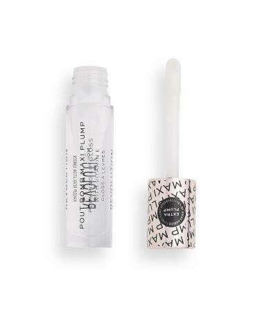 Makeup Revolution Pout Bomb Maxi Plump Lip Gloss - Lip Plumper with Vitamin E for Amplified Lip Volume - Buy Online on GoSupps.com