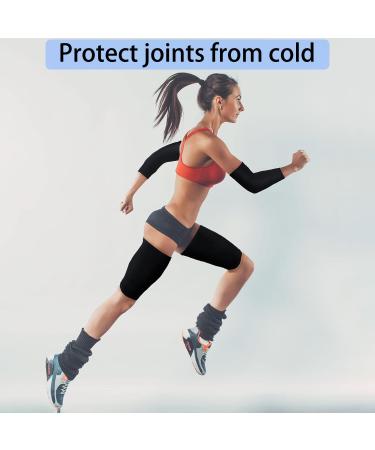 Buy Arm Shape Sleeves - Compression Fit for Weight Loss & Slimming | 2 Pairs - Black & Skin Tone for Women & Girls - Buy Online on GoSupps.com