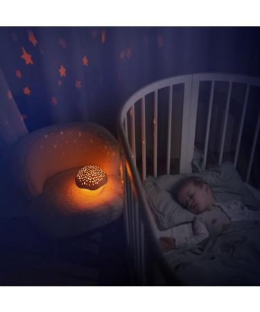 Pabobo by Angelcare Night Projector - Musical Star & Mushroom Night Light for Baby and Children - Lullaby/White Noise - Cry Sensor & Timer - Blue - Buy Online on GoSupps.com