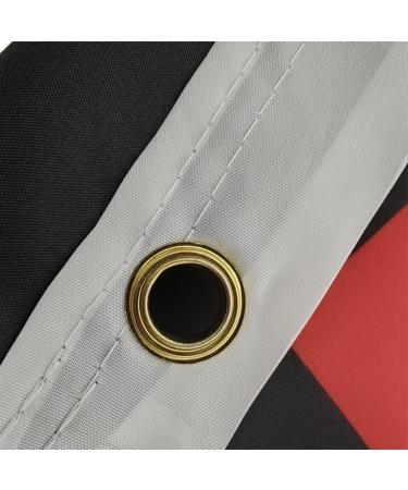 Groxuel Germany Flag Pack 150x90cm with Eyelet Makeup Pencil & Sunglasses | Ultimate Germany Fan Gear for EM 2024 - Buy Online on GoSupps.com