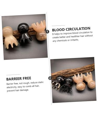 Healvian Octopus Massage Comb Tool | Scalp Massager & Horn Comb - International Shipping Available - Buy Online on GoSupps.com