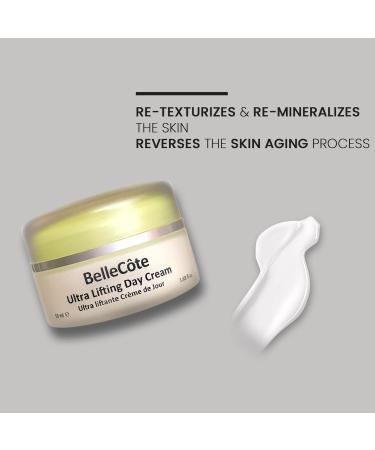 BelleC te Paris Caviar Ultra Lifting Day Cream - Anti Aging with Hyaluronic Acid Peptides & Avocado Oil | Boosts Collagen Synthesis & Reduces Lines and Wrinkles | For Dehydrated Face Skin 1.6 fl oz - Buy Online on GoSupps.com