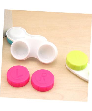 LALAFINA 12-Part Contact Lens Case Set | Durable Storage Container for Contact Lenses | Ideal Lens Holder & Organizer - Buy Online on GoSupps.com