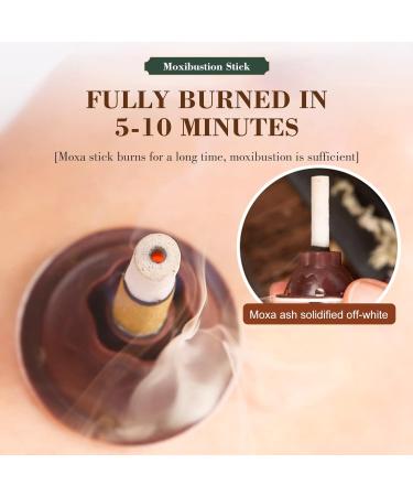 Zhongyan Taihe 120pcs Pure Moxa Roll Strips - Self-Adhesive Mugwort Moxa Sticks for Weight Loss & Moxibustion Therapy - Buy Online on GoSupps.com