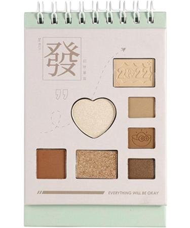 Natural Matte Eyeshadow Palette Daily Eye Makeup Palette | 2 Shimmer Colors and 5 Matte Colors Combined Highly Pigmented Pressed Eye Shadow Makeup Pallet  - Buy Online on GoSupps.com