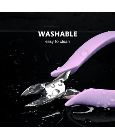 SVAASA Nail Clippers Nail Clipper Manicure Tools Professional Stainless Steel Podiatry Correction Toe Nails Ingrown Cuticle Nipper Trimmer - Buy Online on GoSupps.com