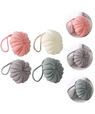 FOMIYES 8 Pcs Bath Ball & Flower Mesh Sponge Set | Body Exfoliator & Loofah for Adults | Premium Bath Accessories for a Spa-Like Experience - Buy Online on GoSupps.com
