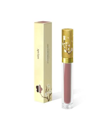 noyah Clean Natural Lip Gloss - Latte Love | Hydrating Coconut Oil & Cocoa Butter Formula - Buy Online on GoSupps.com