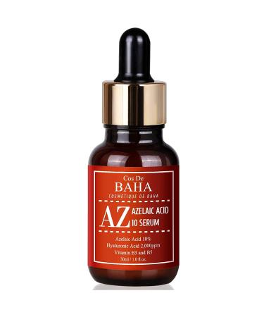 Cos De BAHA Azelaic Acid 10% Serum - Effective Acne Treatment & Brightening 1 fl oz - Buy Online on GoSupps.com