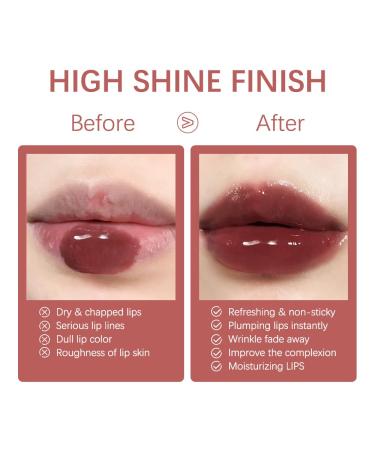 Butter Jelly Lipstick | Moisturizing Lip Stain & High Pigment Waterproof Lip Glaze for Fuller Lips - Long Lasting Day/Night Color (3 - Buy Online on GoSupps.com