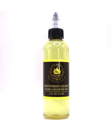 Hair Growth Oil for Healthy Thicker Fuller Hair- 4 FL OZ