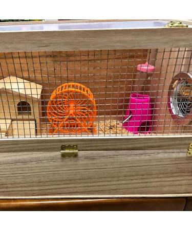 Pet Hideout And Water Bottle Set Hamster Water Bottle Drinker Feeder Is Suitable For Hamsters Guinea Pigs Gerbils And Other Small Animals (Random Color) - Buy Online on GoSupps.com