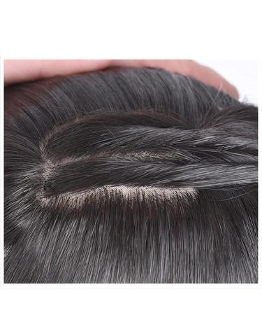 Natural Invisible Water Ripple Wig with Air Bangs Head Overhead 3D Bangs - White Hair Brown-black - Buy Online on GoSupps.com