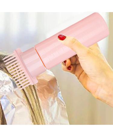 Comb Applicator Bottle for Hair 180ml Comb Applicator Bottle for Oiling Scalp Bottle Applicator Hair Oil Dispenser Bottle Comb for Hair Dye Shampoos Hair Salons Pink Third Generation - Buy Online on GoSupps.com