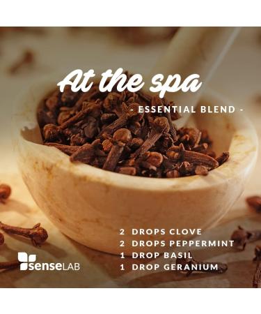 Senselab Clove Essential Oil 10ml - 100% Pure Therapeutic Grade Extract for Diffuser, Humidifier, Skin & Oral Care - Buy Online on GoSupps.com