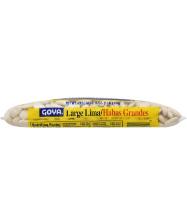 Goya Large Lima Beans 1lb - Premium Quality Dry Beans - Buy Online on GoSupps.com