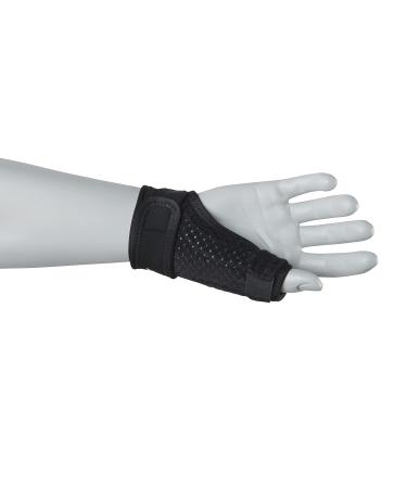 Zamst Thumb Guard - Lightweight Sports Thumb Brace for Sprains | Ideal for Baseball Soccer Basketball Football - Black Small - Buy Online on GoSupps.com