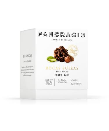 Pancracio BOX SWISS ROCKS - BLACK CHOCOLATE