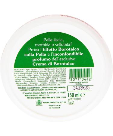  Borotalco Borotalco Roberts Cr me Vellutante 150 ml 12 packs - Buy Online on GoSupps.com