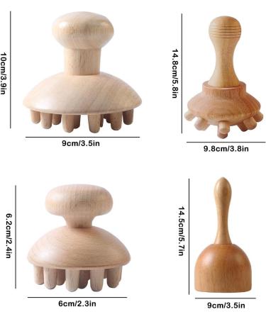 Bailey Mushroom Holy Therapy Massager - Body Shaping Lymphatic Drainage Cellulite Relief & Pain Relief | Free Size - Buy Online on GoSupps.com
