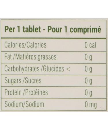 Greeniche Natural Stevia (Tablets) White 100 Count (Pack of 1) - Buy Online on GoSupps.com