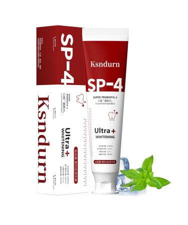 Yayashi SP-4 Toothpaste Ksndurn Toothpaste White Teeth 120g - Freshens breath whitens and removes stains (whitening)