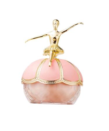 Amagogo Loose Powder Makeup Powder Ballet Statue Matte Sweatproof Creates Soft Focus Effect Face Concealer Face Powder for Women Base Foundation 20G 03