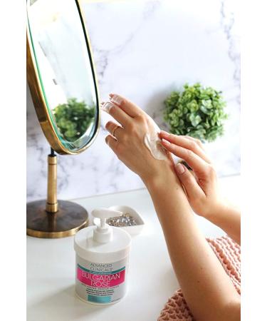 Advanced Clinicals Anti-Aging Rescue Cream with Bulgarian Rose - 16 oz | Hydrate & Revitalize Skin - Buy Online on GoSupps.com