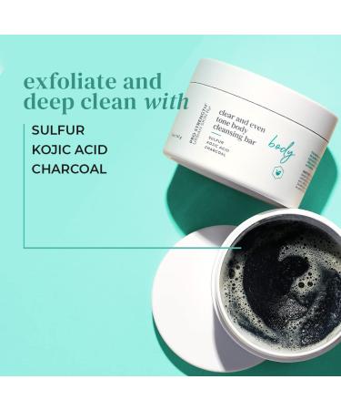 Urban Skin Rx Clear & Even Tone Body Cleansing Bar | Smoothing & Clarifying Cleanser for Dark Spots, Blemishes on Back, Shoulders, Chest | 5 Oz - Buy Online on GoSupps.com