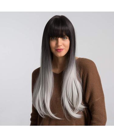 Buy Long Black Curly Synthetic Wig for Women | 80s & 70s Cosplay Hair | International Shipping - Buy Online on GoSupps.com
