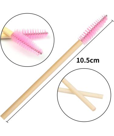XNHIU Bamboo Lash Mascara Wands Eye Lash Applicators Eyelash Brushes for Lash Extensions (48) - Buy Online on GoSupps.com