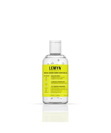 Lemyn Organics Medical Grade Hand Sanitizer Gel - 97% ORGANIC - 8 FL.OZ. - Buy Online on GoSupps.com