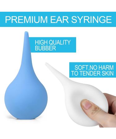 2 Pack Ear Syringe 3oz / 90ml Hand Bulb Syringe for Ear Washing Rubber Squeeze Bulb Laboratory Tool ( Color : 3oz/90ml Size : As shown ) 3oz/90ml As shown - Buy Online on GoSupps.com