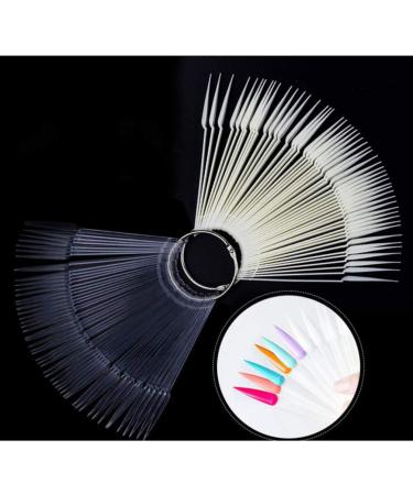 Buy Lurrose 100-Piece Nail Tip Display Palette Perfect for Nail Polish & UV-Gel | International Shipping Available - Buy Online on GoSupps.com